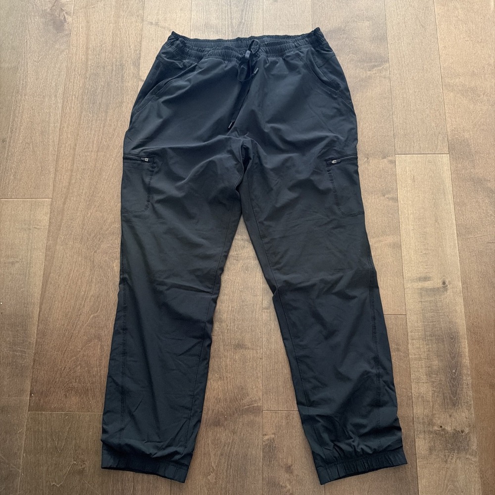 Eddie Bauer Winter Outdoor Hiking Pants Women Size 16 Black Fleece Lined